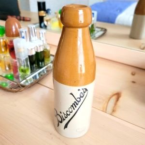 Antique Stoneware Bourne Denby No. 27 Ginger Beer Bottle